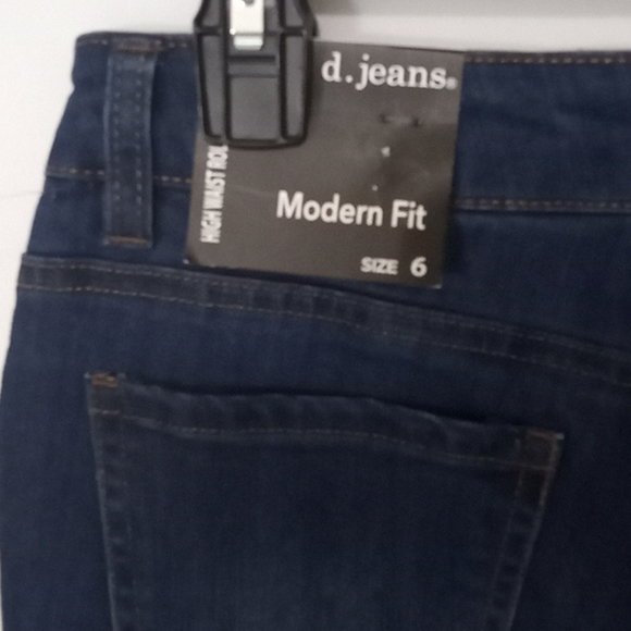 d.jeans size 6 modern fit high waist Ankle jeans - Picture 7 of 10